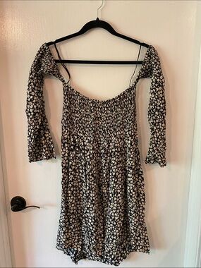 billabong skater dress Element for Billabong Womens Black Floral Skater Dress, size M